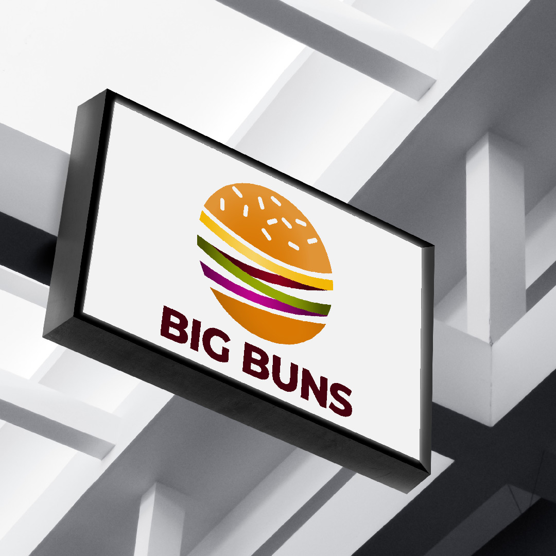 Big Bun Logo on Sign