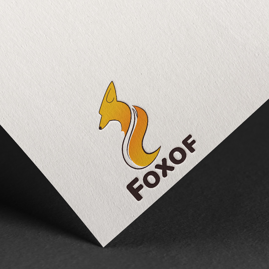 FOXOF Logo on Paper